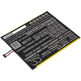 Battery for Amazon Kindle Fire HD 10.1 26S1015-A, 2955C7, 58-000187 3.8V Li-Poly