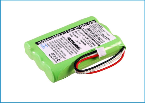 Battery for Agfeo DECT 30 84743411, AH-AAA600F, P11, T016 3.6V Ni-MH 700mAh