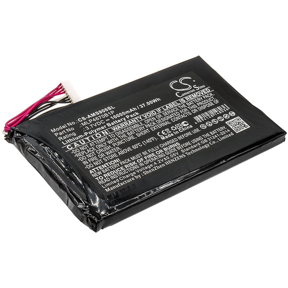 Battery for Autel Maxisys MS906BT MLP4670B1P 3.7V Li-Polymer 10000mAh / 37.00Wh