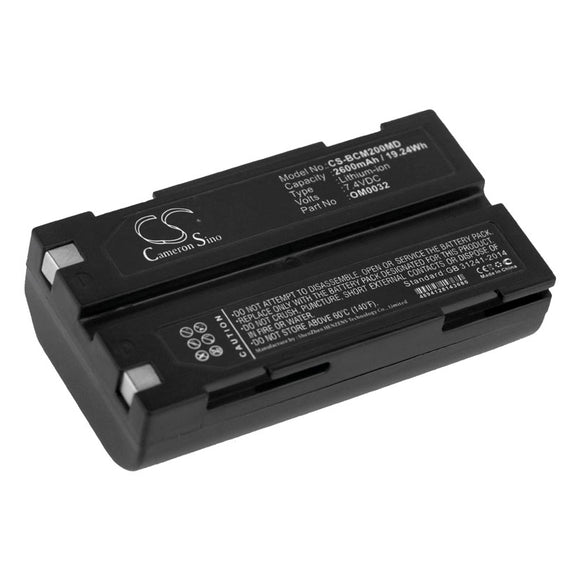 Battery for Smiths Oximeter 8408 7.4V Li-ion 2600mAh / 19.24Wh
