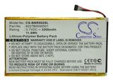 Battery for Barnes and Noble Nook 7-inch 6027B0090501, AVPB001-A110-01, AVPB003-