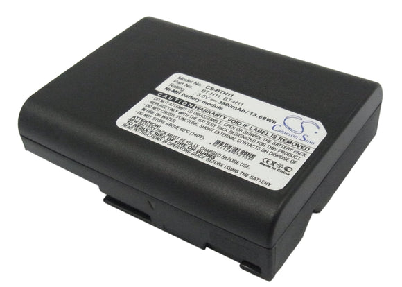 Battery for Sharp VL-E780 BT-H11, BT-H11U 3.6V Ni-MH 3800mAh / 13.68Wh
