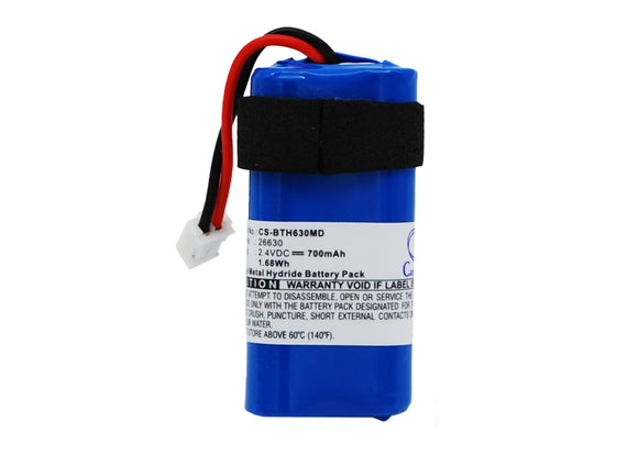 Battery for Rainin Pipet-XTM 17011746 2.4V Ni-MH 700mAh / 1.68Wh
