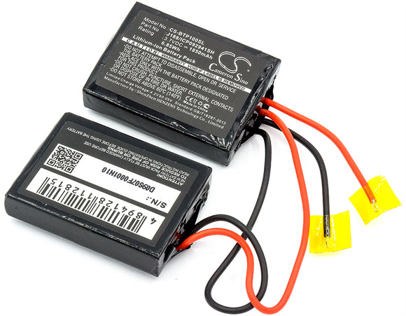 Battery for Beats Pill 1.0 J188-ICP092941SH 3.7V Li-ion 1850mAh / 6.85Wh