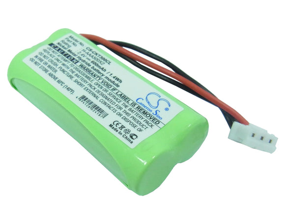 Battery for Philips Aleor 300 2.4V Ni-MH 600mAh / 1.44Wh