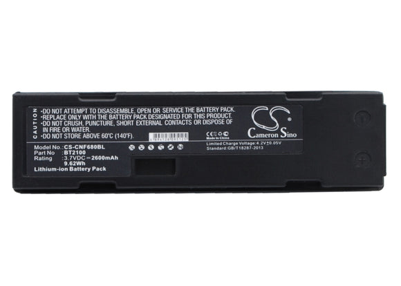 Battery for Cognex Dataman 8000 DMA-HHBATTERY-01 3.7V Li-ion 2600mAh / 9.62Wh