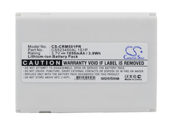 Battery for CriticalResponse M1501 CS523450AL 1S1P 3.7V Li-ion 1050mAh / 3.89Wh