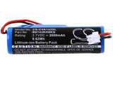 Battery for Croove Voice Amplifier B0143KH9KG 3.7V Li-ion 2600mAh / 9.62Wh