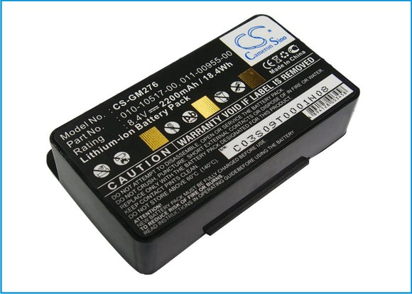 Battery for Garmin 100054300 010-10517-00, 010-10517-01, 011-00955-00, 011-00955