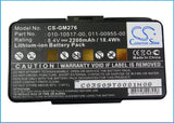 Battery for Garmin 100054300 010-10517-00, 010-10517-01, 011-00955-00, 011-00955