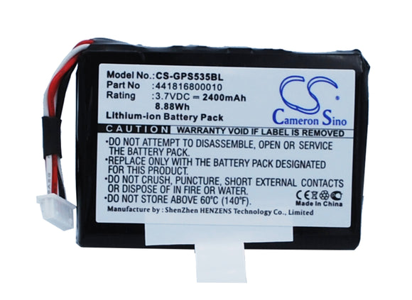 Battery for Getac SHC-25 441816800010 3.7V Li-ion 2400mAh / 8.88Wh