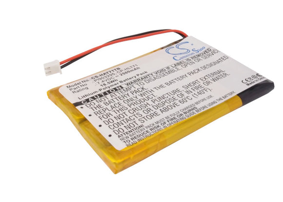 Battery for Digital Prisim ATSC710 CP-HLT71, PL903295 7.4V Li-Polymer 2500mAh / 