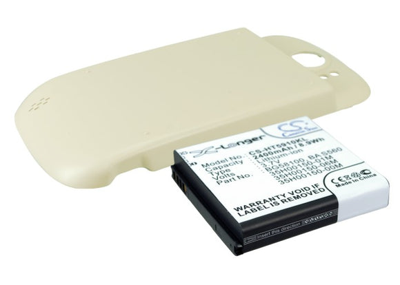 Battery for HTC PG59100 35H00150-00M, 35H00150-01M, 35H00150-02M, 35H00150-06M, 