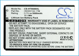 Battery for Verizon MWP6985VW 3.7V Li-ion 3000mAh / 11.1Wh
