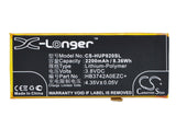 Battery for HUAWEI ALE-L21 HB3742A0EZC, HB3742A0EZC plus 3.8V Li-Polymer 2200mAh