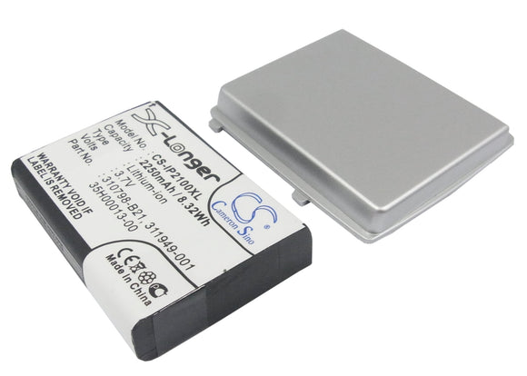 Battery for HP iPAQ 2100 310798-B21, 311949-001, 35H00013-00 3.7V Li-ion 2250mAh
