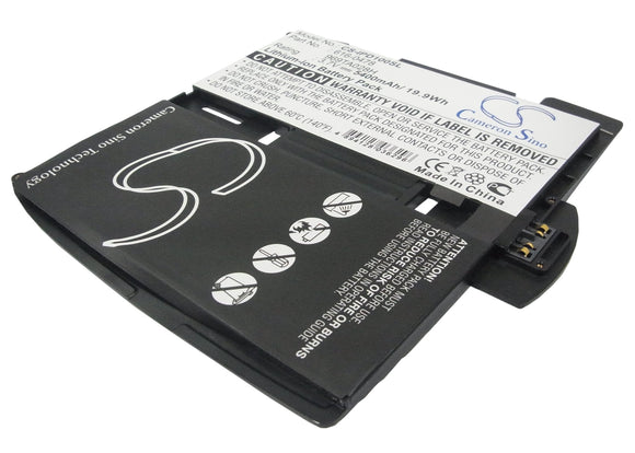 Battery for Apple iPAD 616-0448, 616-0478, 969TA028H 3.7V Li-Polymer 5400mAh / 1