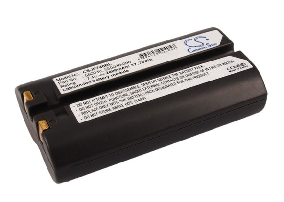 Battery for ONeil Microflash 4T Printer 200360-101, 220531-000, 550034-000, 5500