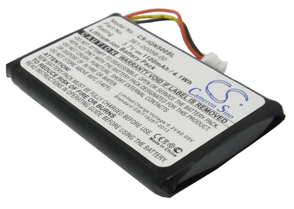 Battery for Garmin DriveSmart 5 LMT 361-00056-00, 361-00056-50 3.7V Li-ion 1100m