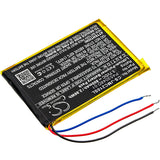 Battery for JBL Clip plus P453048D 01 3.7V Li-Polymer 800mAh / 2.96Wh