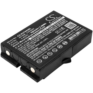 Battery for IKUSI TM70-1 2303692, BT06K 4.8V Ni-MH 600mAh / 2.88Wh
