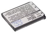 Battery for Olympus DS7000 LI-42B 3.7V Li-ion 660mAh / 2.44Wh