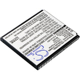 Battery for Lenovo A2580 BL253 3.7V Li-Polymer 1700mAh / 6.29Wh