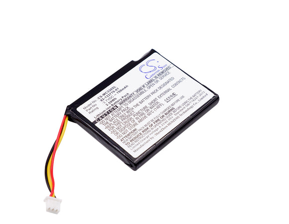 Battery for Motorola CS3300 82-133770-01 3.7V Li-ion 700mAh / 2.59Wh