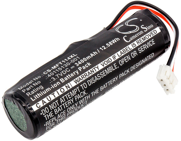 Battery for Novatel Wireless 4G Router 40115130-001 3.7V Li-ion 3400mAh / 12.58W
