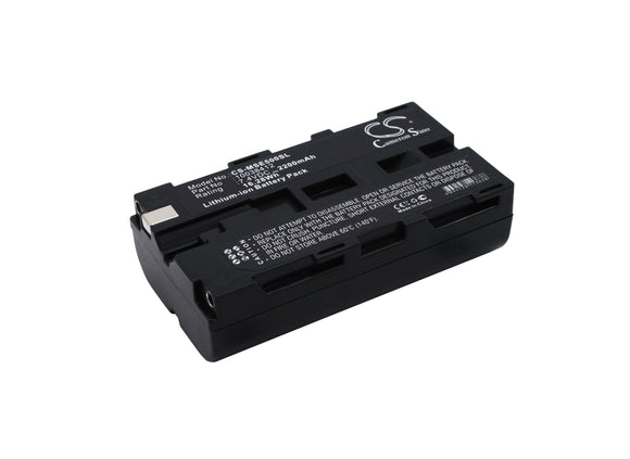 Battery for MSA Evolution 5200 10038412 7.4V Li-ion 2200mAh / 16.28Wh