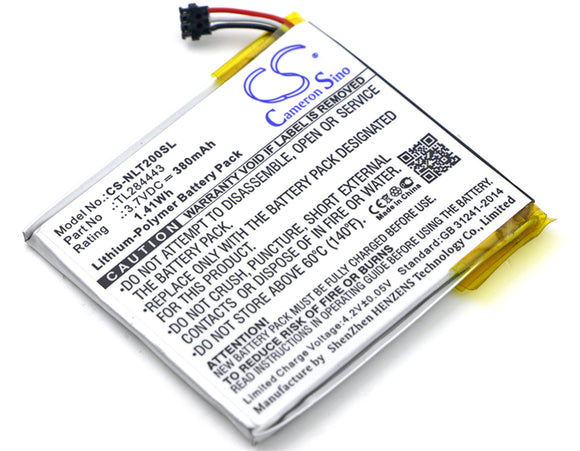 Battery for Nest Learning Thermostat 3rd Gen TL284443 3.7V Li-Polymer 380mAh / 1