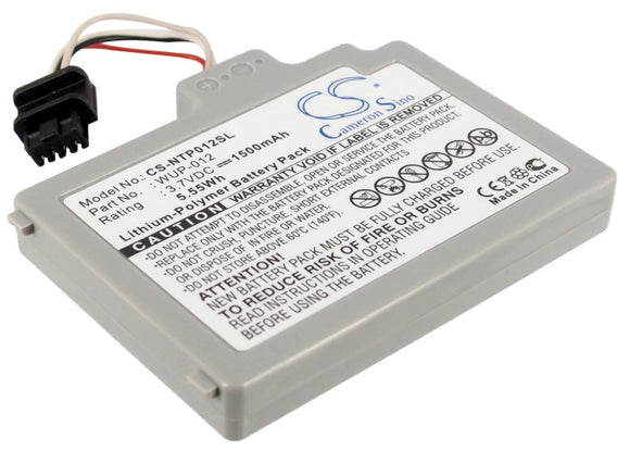 Battery for Nintendo Wii U GamePad WUP-012 3.7V Li-Polymer 1500mAh / 5.55Wh