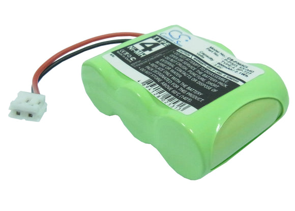 Battery for AT and T 1465 4501 3.6V Ni-MH 600mAh / 2.16Wh