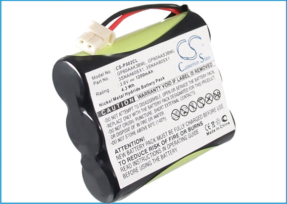 Battery for BELL SOUTH MH9044 3.6V Ni-MH 1200mAh / 4.32Wh