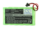 Battery for Panasonic KX-TG2000B Backup P-P507, P-P507A, P-P507A-BA1, PQP50AA61,