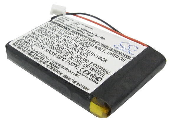 Battery for Pure Digital Pocket DAB1500 LP37 3.7V Li-Polymer 1800mAh / 6.6Wh