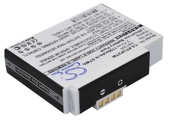 Battery for Pure Flip UltraHD 8GB | 2 hr ABT2W 3.7V Li-ion 1100mAh