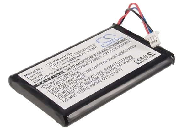 Battery for Pure M2120M 02404-0013-00, 1UF463450-1-T0058-NP20 3.7V Li-ion 1000mA