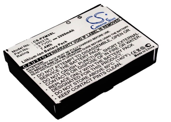 Battery for Samsung Helix 990216 3.7V Li-ion 2000mAh / 7.40Wh