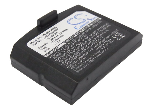 Battery for Sennheiser RI 410 500898, HC-BA300, NCI-PLS100H 3.7V Li-Polymer 150m