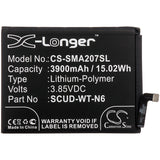 Battery for Samsung SM-A207M-DS SCUD-WT-N6 3.85V Li-Polymer 3900mAh / 15.02Wh
