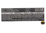 Battery for Samsung YP-G70 5735BO, DL1C312BS-T-B 3.7V Li-Polymer 2500mAh / 9.25W