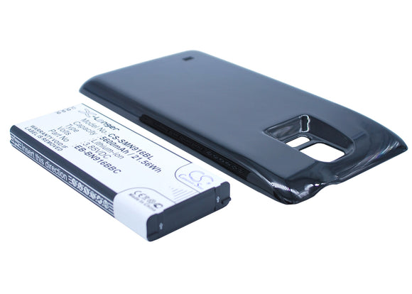 Battery for Samsung SM-N9109W EB-BN916BBC 3.85V Li-ion 5600mAh / 21.56Wh