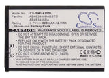 Battery for Samsung SCH-R270 AB463446BA, AB463446BABSTD, AB553446BA, AB553446BAB