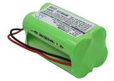 Battery for Summer Infant 0210A 02100A-10, HK1100AAE4BMJS 4.8V Ni-MH 1500mAh / 7