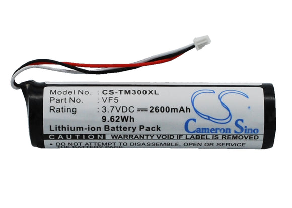 Battery for TomTom Go 700T VF5 3.7V Li-ion 2600mAh