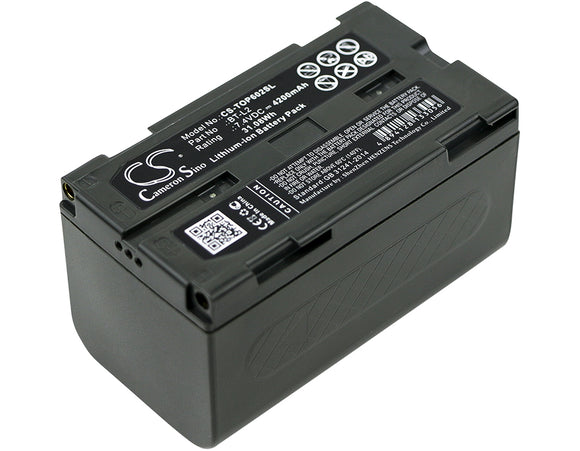 Battery for Topcon HiPer II Receivers BT-L2 7.4V Li-ion 4200mAh / 31.08Wh