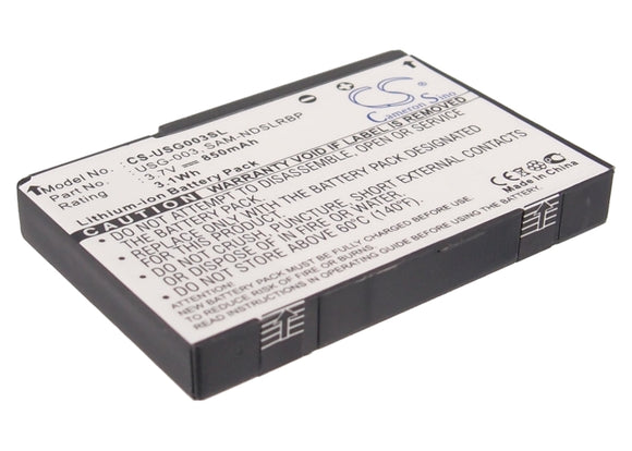 Battery for Nintendo DS Lite C-USG-A-BP-EUR, SAM-NDSLRBP, USG-001, USG-003 3.7V 