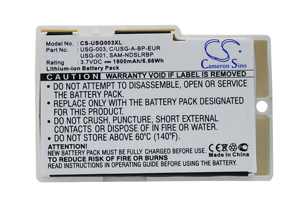Battery for Nintendo DS Lite C-USG-A-BP-EUR, SAM-NDSLRBP, USG-001, USG-003 3.7V 