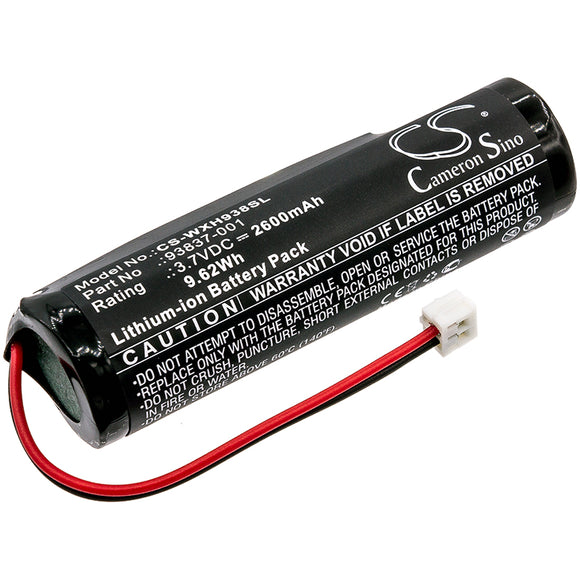 Battery for Wahl Sterling 4 93837-001 3.7V Li-ion 2600mAh / 9.62Wh